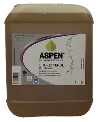 ASPEN mineralisches Kettenöl, Sägekettenöl, Kanister